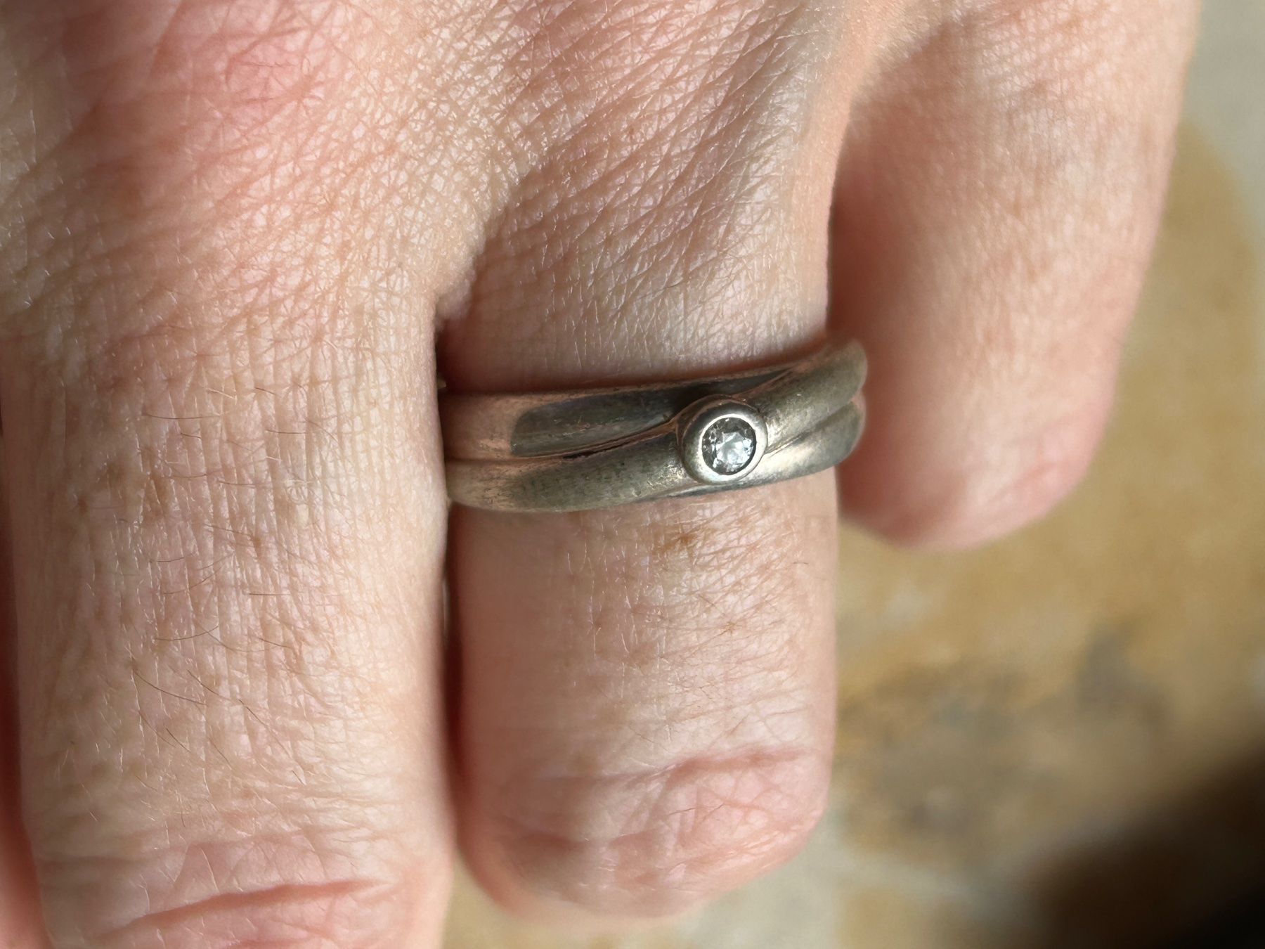 Anelli: Silber Ring Classico bonded (Grösse 54) – Usato da Dittingen venduto da Bellevista 2