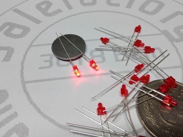 Componenti elettronici: Mini-LED 1.8mm rot 50Stk. – Nuovo (secondo la descrizione) da Luzern venduto da Salefactory 1