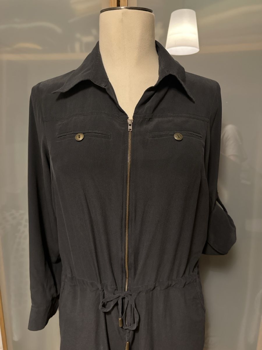 Tute: Combi short Kookai noire en soie t40 – Usato da lausanne venduto da annec777 1