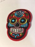 Totenschädel Badge / Aufnäher