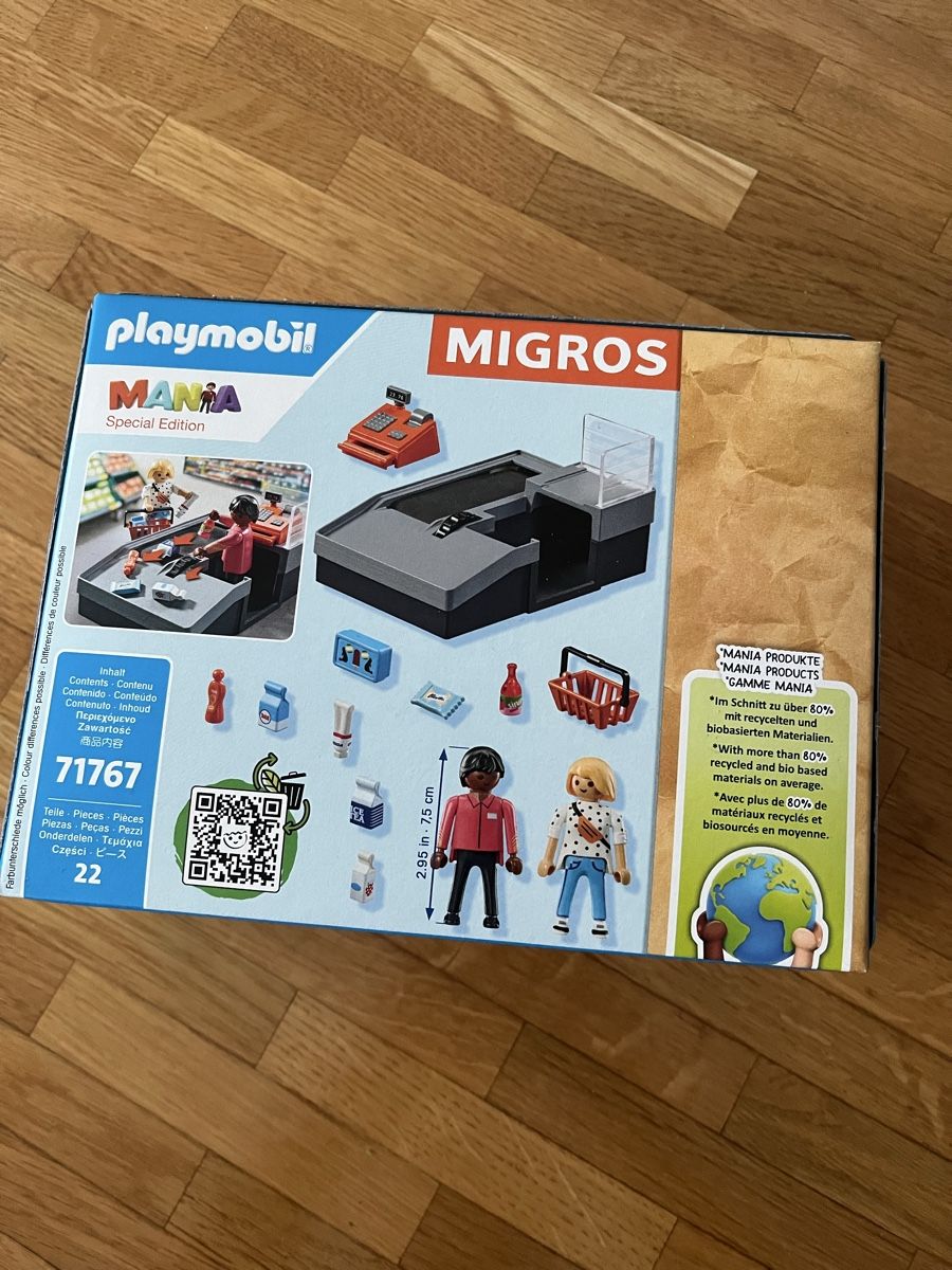 Migros Giocattoli: Playmobil Migros Mania neuf – Nuovo e nell'imballaggio originale da Lausanne venduto da Cupcake.vanille 2