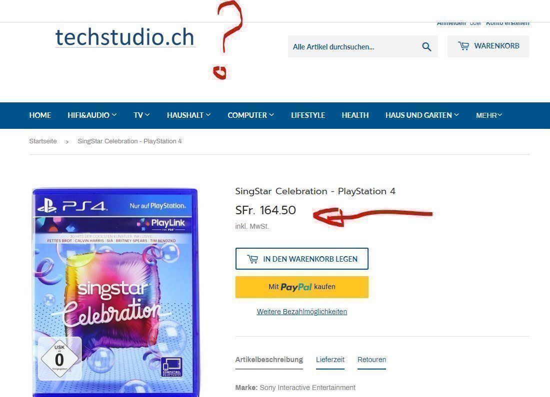 Sony Giochi: SingStar Celebration - PS4 - 100% NEW !! – Nuovo e nell'imballaggio originale da Pambio Noranco venduto da Pol69 4