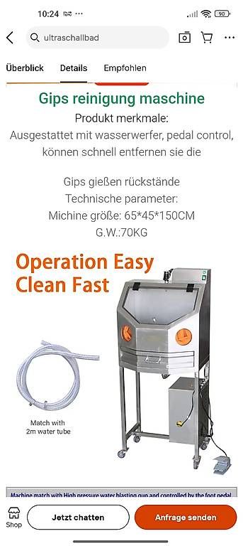 Alle Maschinen: gibs Reinigung Maschine – Gebraucht aus Au SG von ard_qp8l