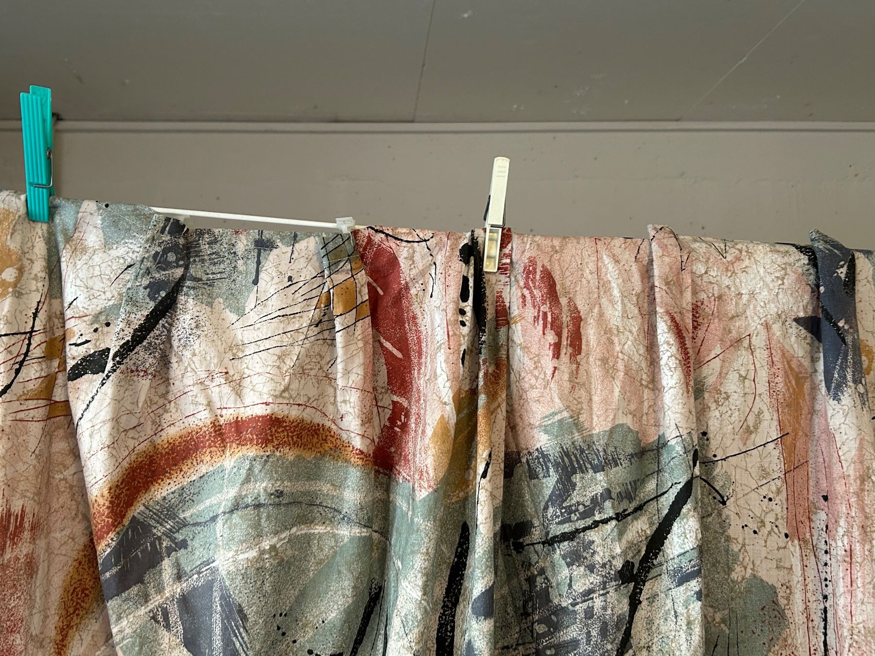 Tende: 2 Nachtvorhänge mit Muster  230x160 cm – Usato da Brunnen venduto da Nala2929 7