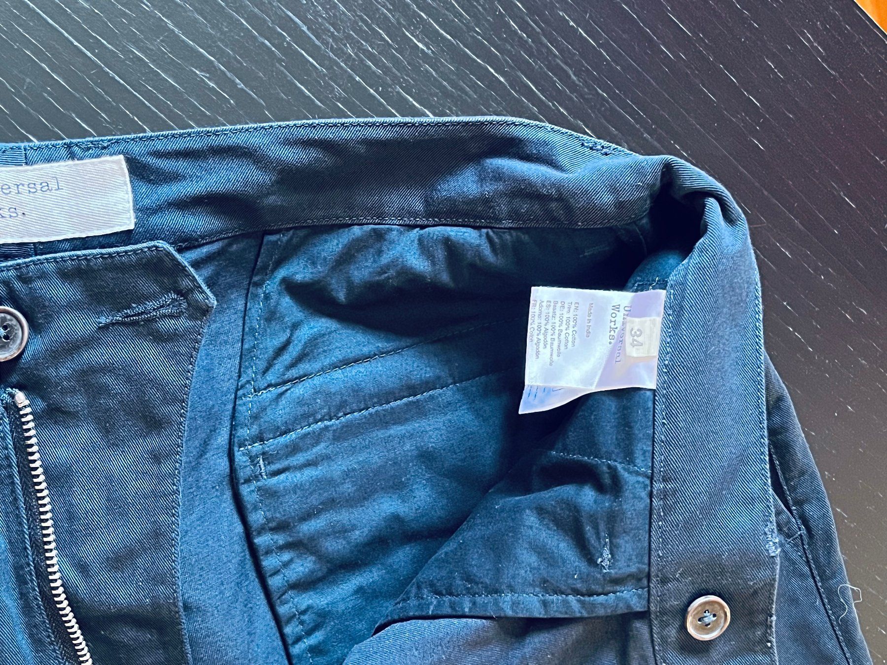 Pantaloni: Universal Works Chino – Nuovo (secondo la descrizione) da Bern venduto da redlentil68 6