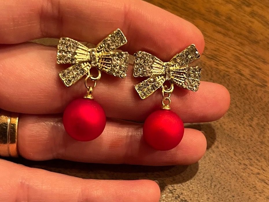 Ohrringe & -stecker: Ohrringe Schleife mit Strass – Neu und originalverpackt aus Gams von Mariawicca 3