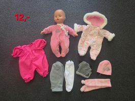 Götz Babypuppe 34 cm mit Kleiderset