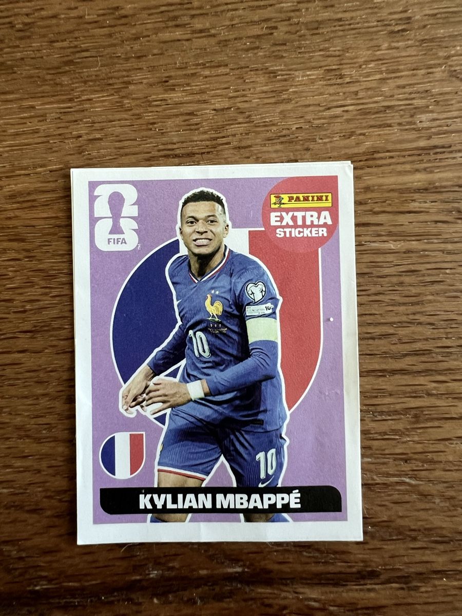Panini Cartes à collectionner: Panini EXTRA Sticker Kylian Mbappé - Purple – Neuf (Voir description) à Au ZH par CBOL