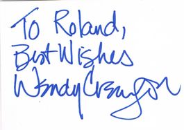 Wendy Crewson 1956- Autogramm signiert Karte 10x15cm
