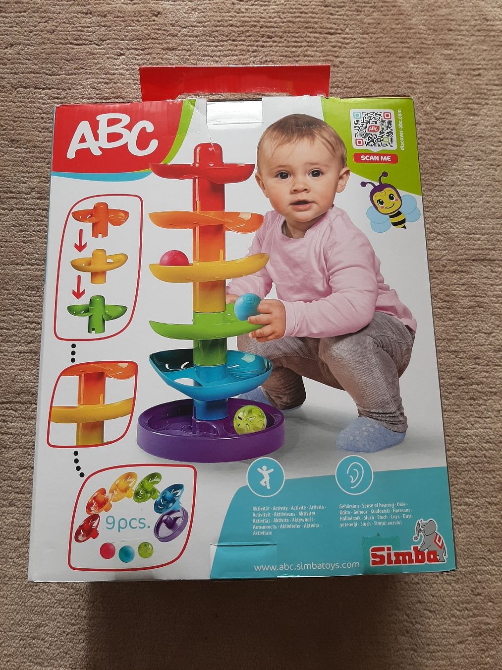 Giocattoli: ABC Regenbogen Kugelturm – Usato da Wittenbach venduto da lukelu 1
