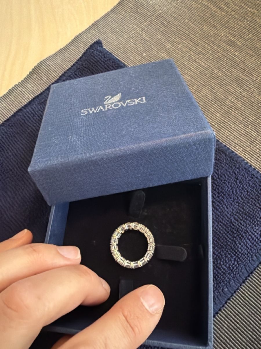 Anelli: Authentic Swarovski Matrix Rectangular Ring, Size 55 – Nuovo (secondo la descrizione) da Gebenstorf venduto da AA2015 4