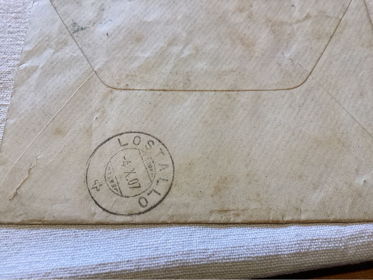 Ansichtskarten: Mesocco recommandé 1907 IL PRESIDIO DOCUMENT  INTÉRESSANT – Gebraucht aus Luc (Ayent) von Rebouille 3