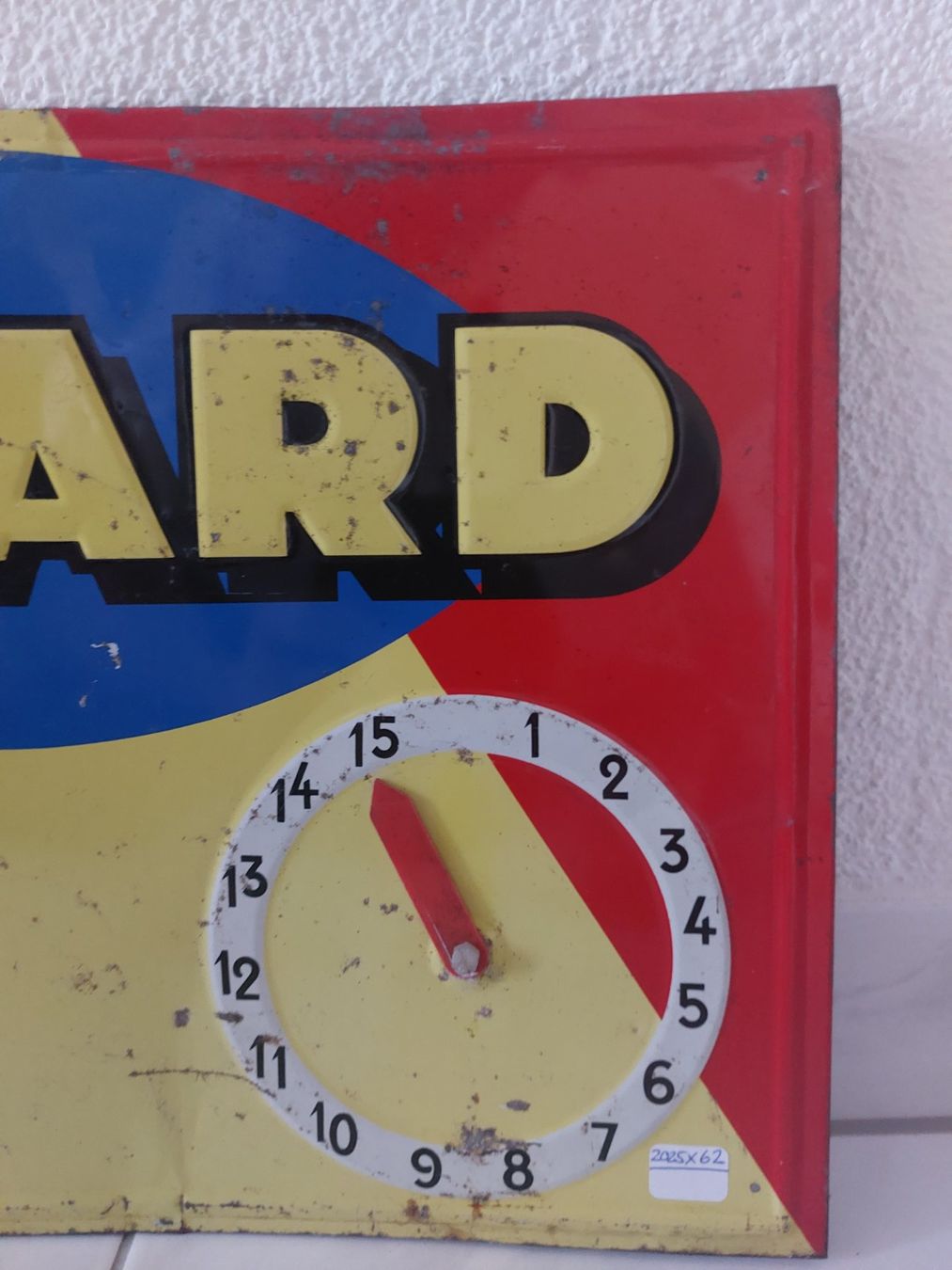 Ricard Insegne: altes Blechschild Ricard plaque tôle – Usato da Schenkon venduto da TG10 4