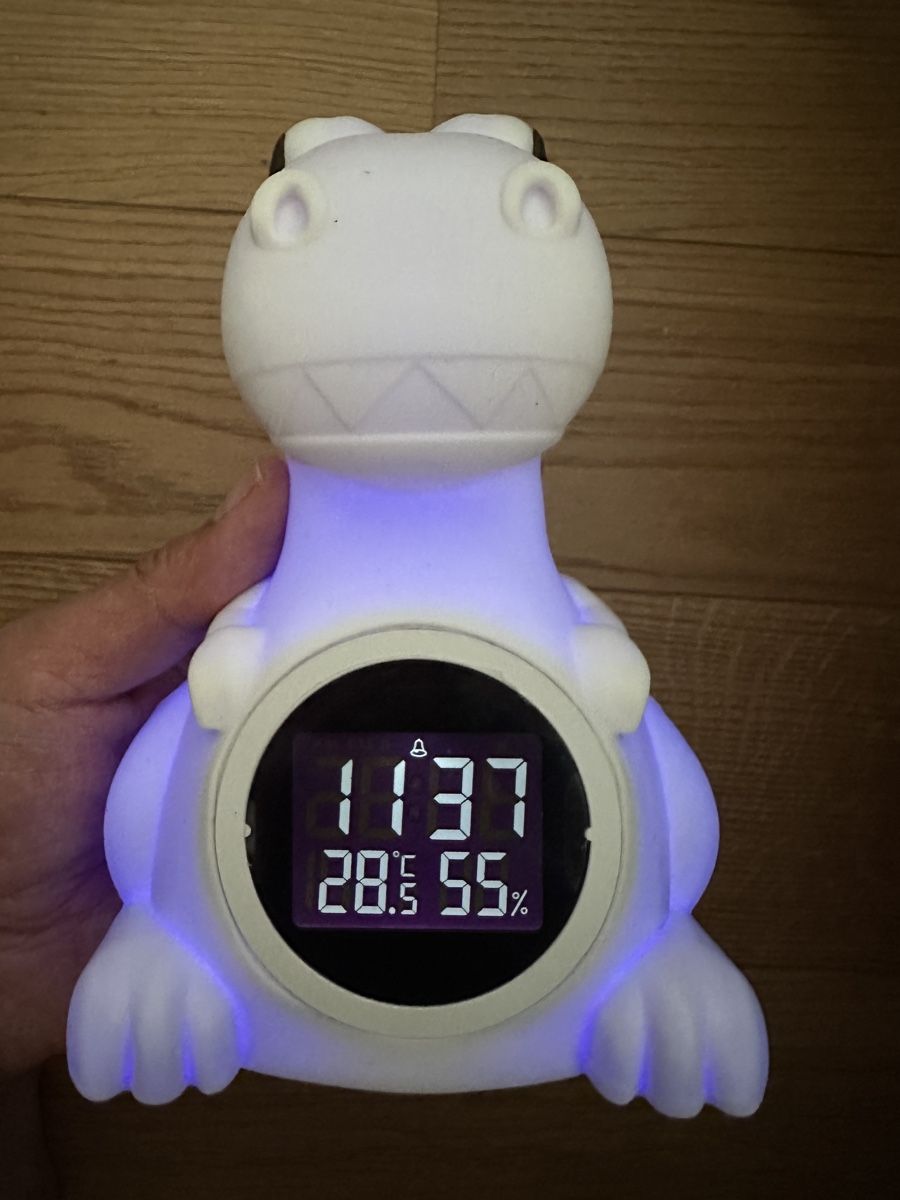 Sveglie: Auriol Dinosaur Night Light Alarm Clock 4-LD5651-3 – Usato da Gattikon venduto da Sarahs_Schatzkammer 2
