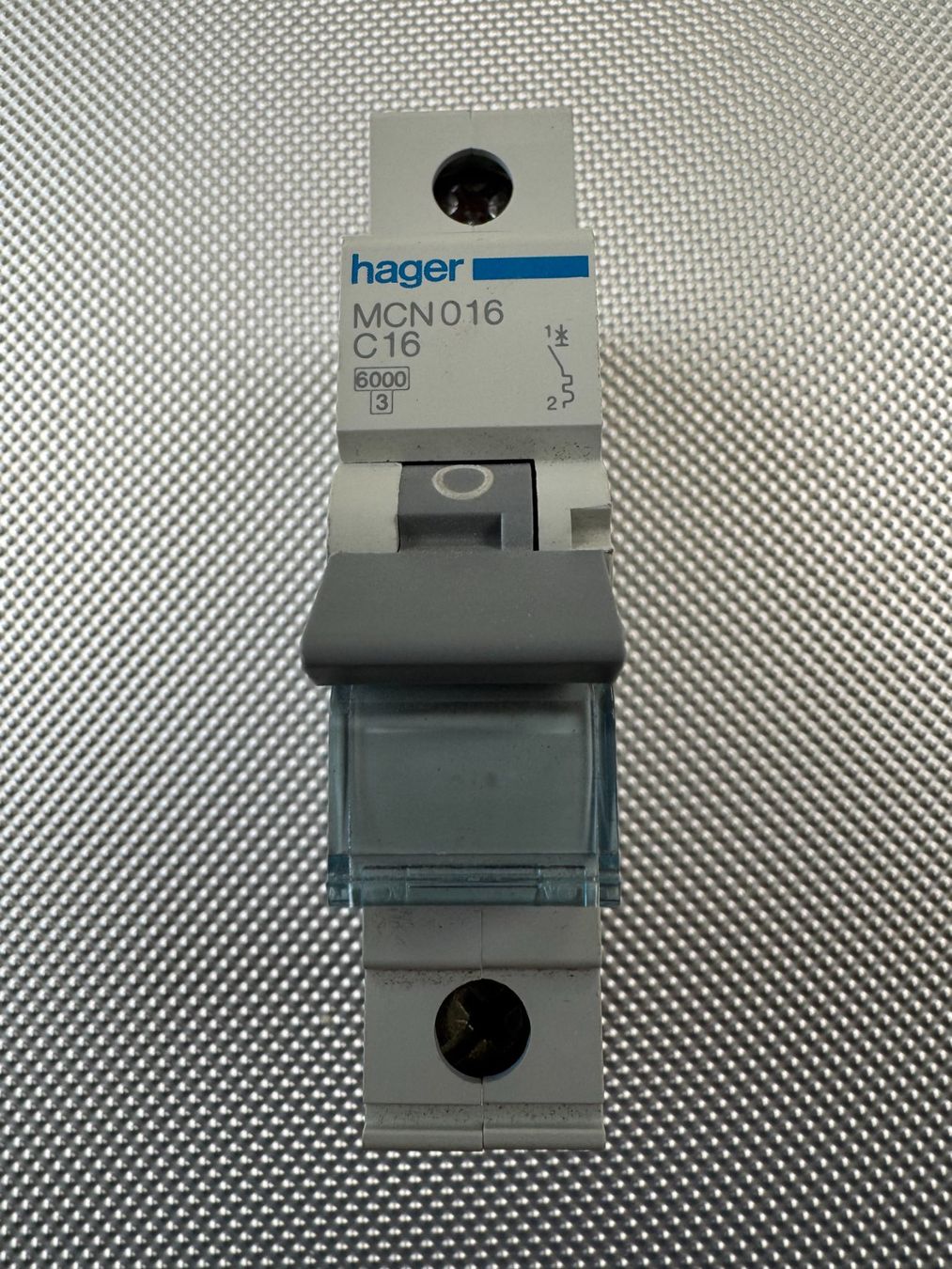 Hager Componenti elettronici: Hager MCN016 Leitungsschutzschalter – Nuovo (secondo la descrizione) da Pfäfers venduto da Habakuk3