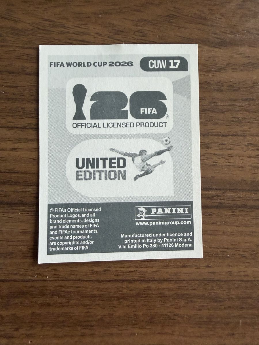 Panini Carte collezionabili: Cuw17 – Usato da Feldbrunnen venduto da cleo09