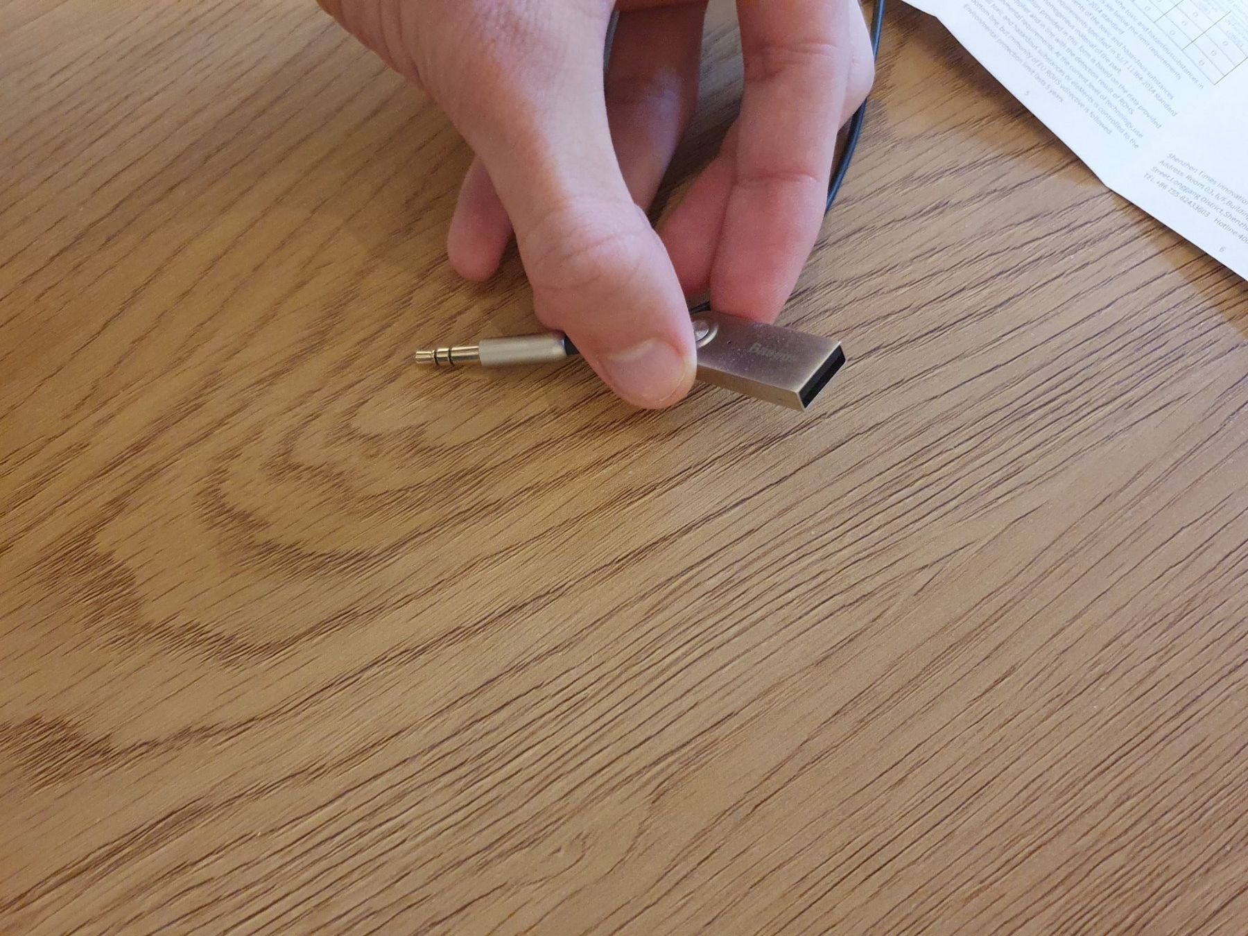 Baseus Unità & Adattatore: Baseus BA01 Bluetooth Audio Adapter – Usato da Bern venduto da NilsMosi 1