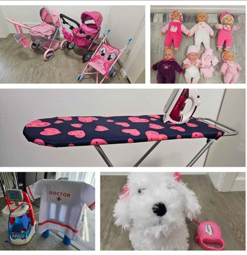 Bambole: Puppen mit Kinderspeilzeugwagen – Nuovo (secondo la descrizione) da Suhr venduto da MrvicaAG