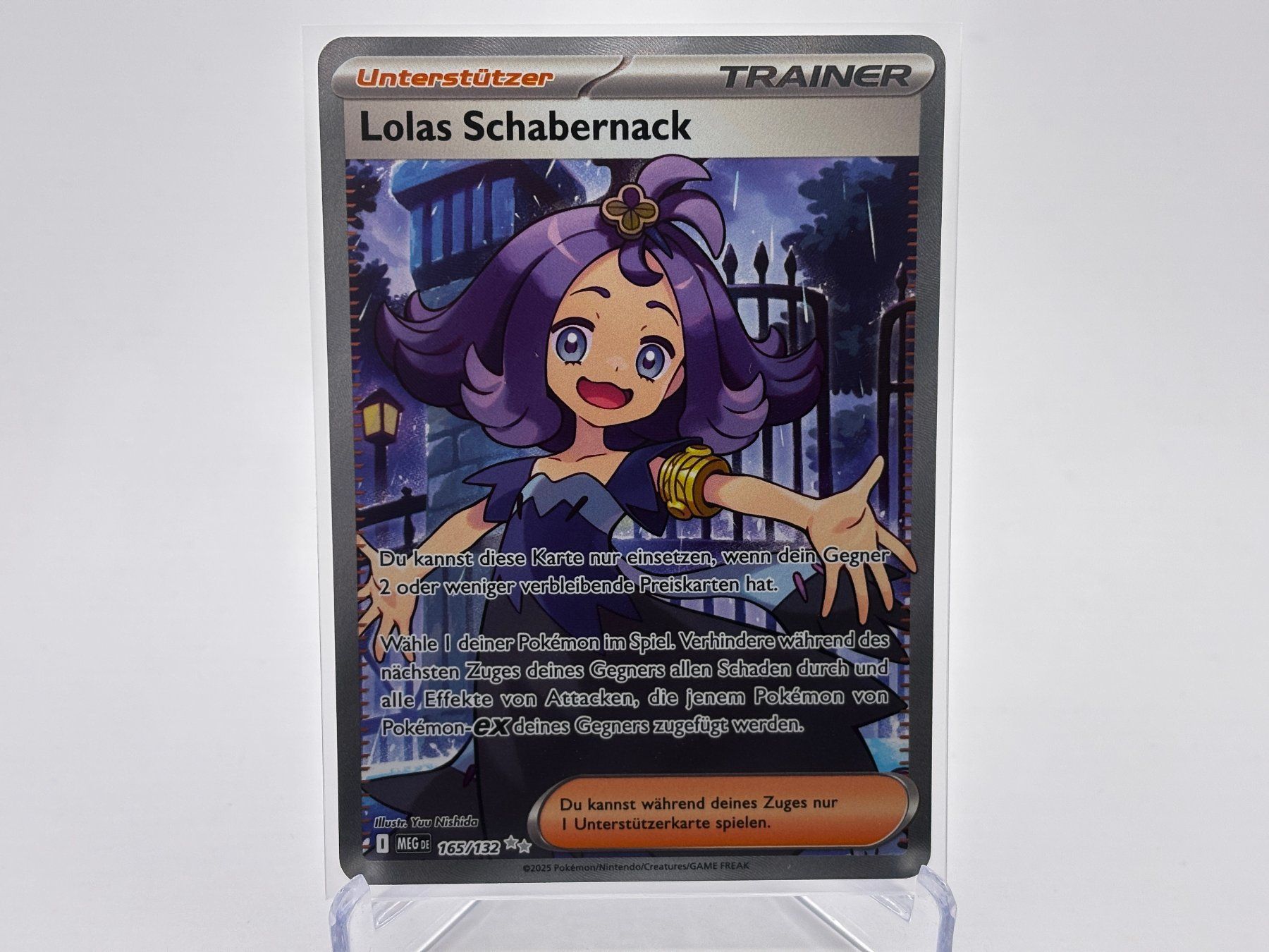 Pokémon Carte collezionabili: Mega-Entwicklung - Lolas Schabernack  (MEG 165) - DE – Nuovo (secondo la descrizione) da Allschwil venduto da Bullach