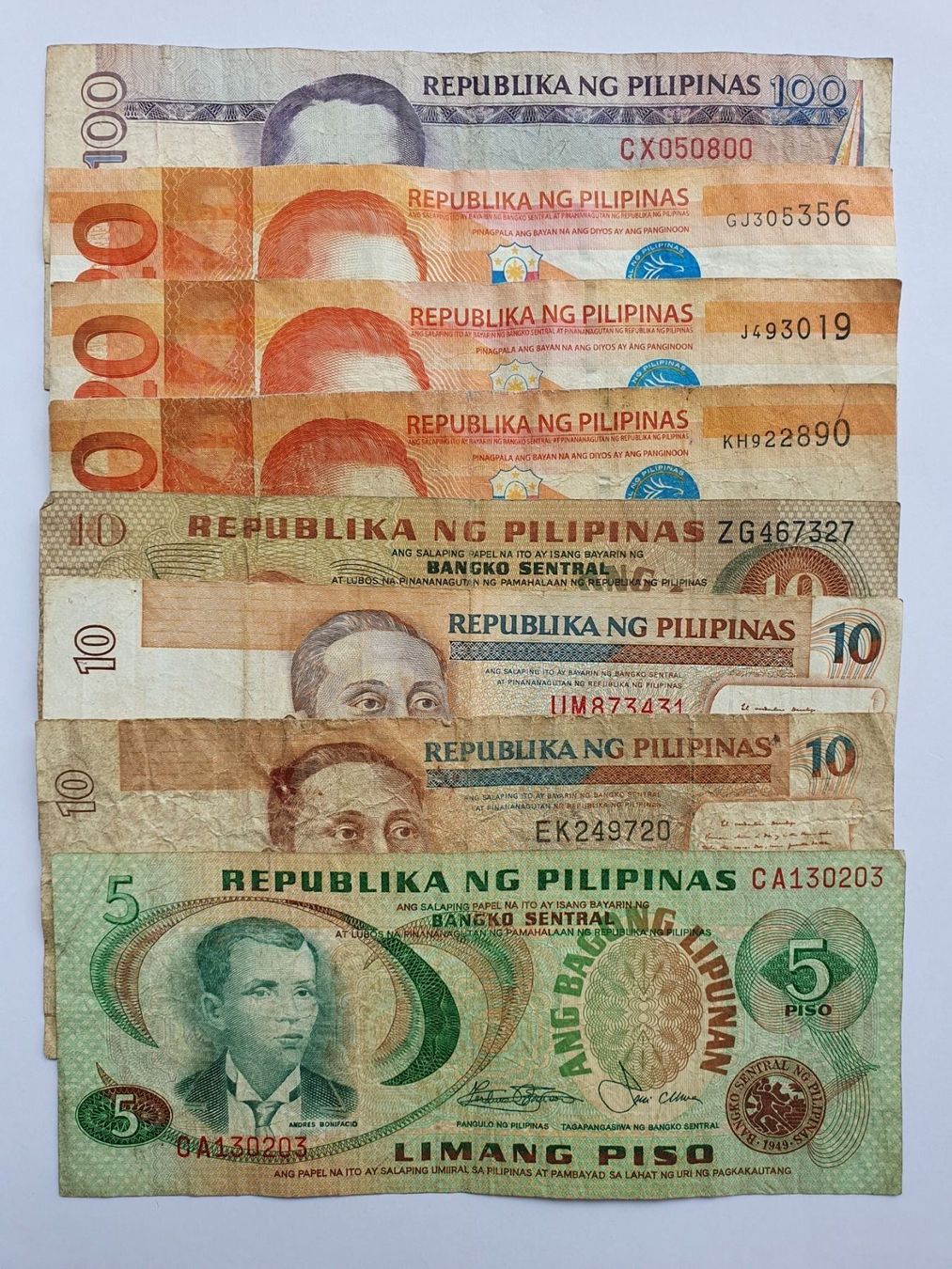 Banconote: Banknoten aus Philippinen – Usato da Pravidondaz venduto da LVtik