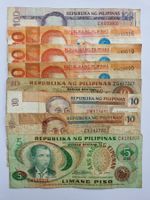 Banknoten aus Philippinen