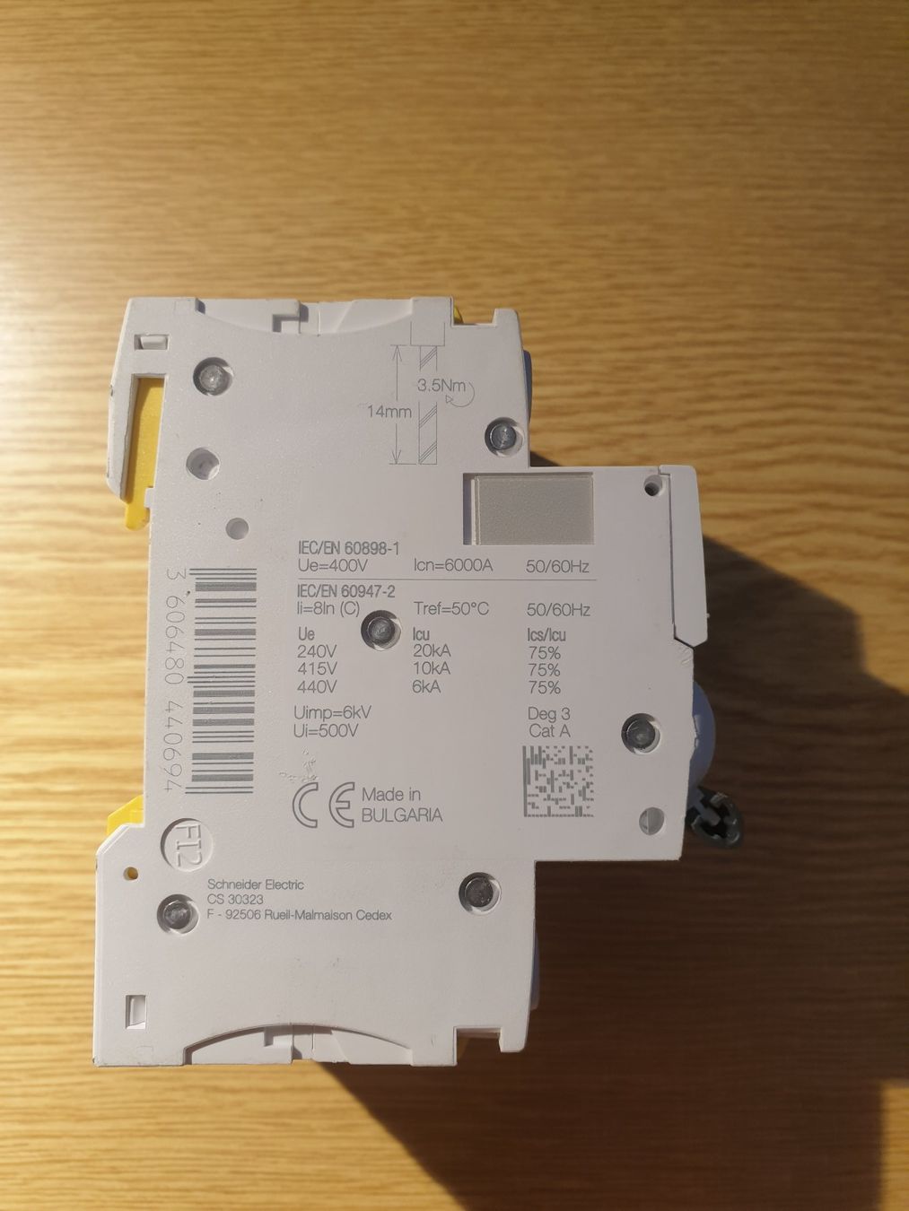 Schneider Alimentazione elettrica: Disjoncteur Schneider iC60N / C32A – Usato da Moudon venduto da Amaroli7 2
