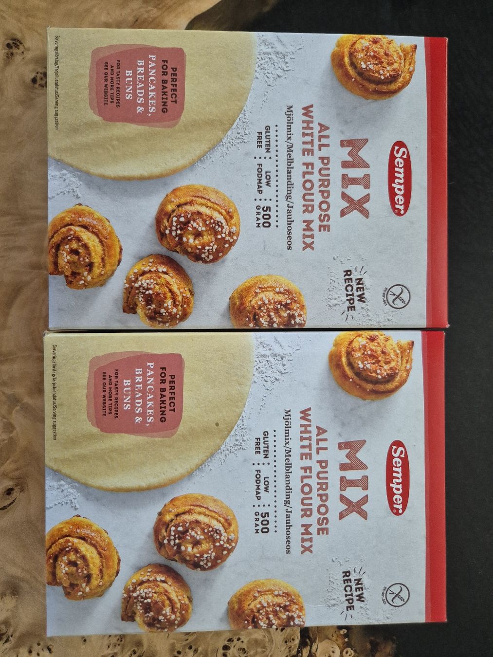 Cibi & Specialità: Mehlmischung glutenfrei, Semper, 2x 500g – Nuovo e nell'imballaggio originale da Effretikon venduto da Malou