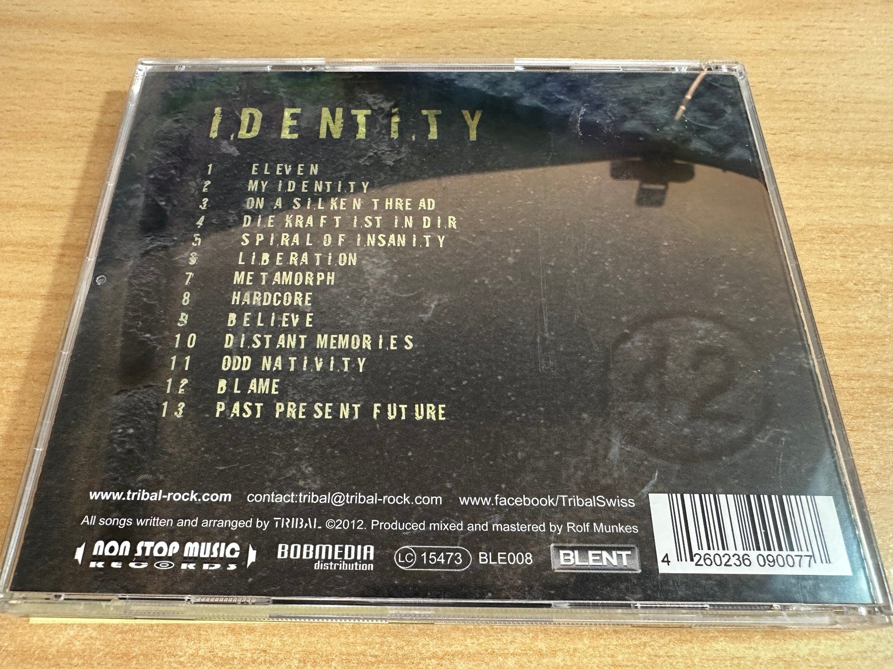 CD: C1 Tribal – I-Dentity – Usato da Rikon im Tösstal venduto da Alpenmutz 1
