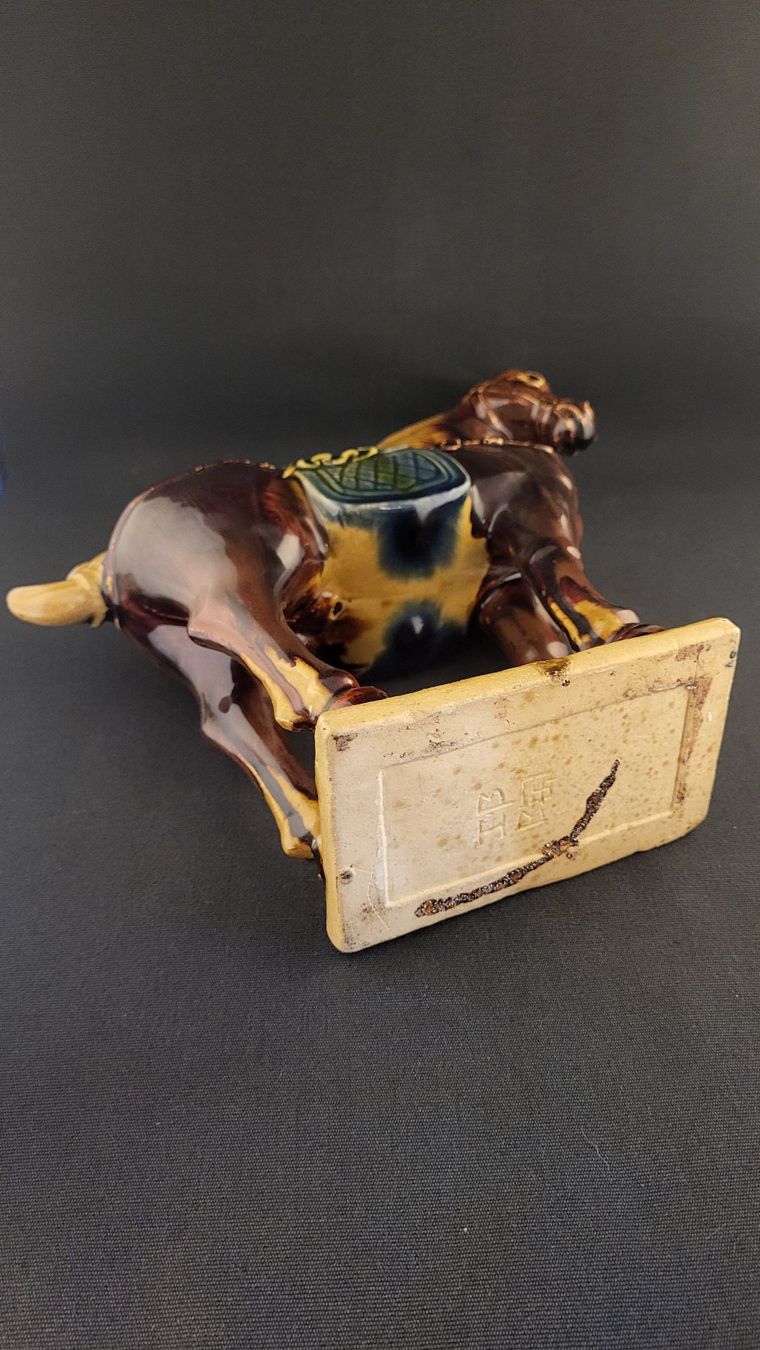 Statuette: Keramik Tang-Pferdefigur China – Usato da Basel venduto da spinne02 8