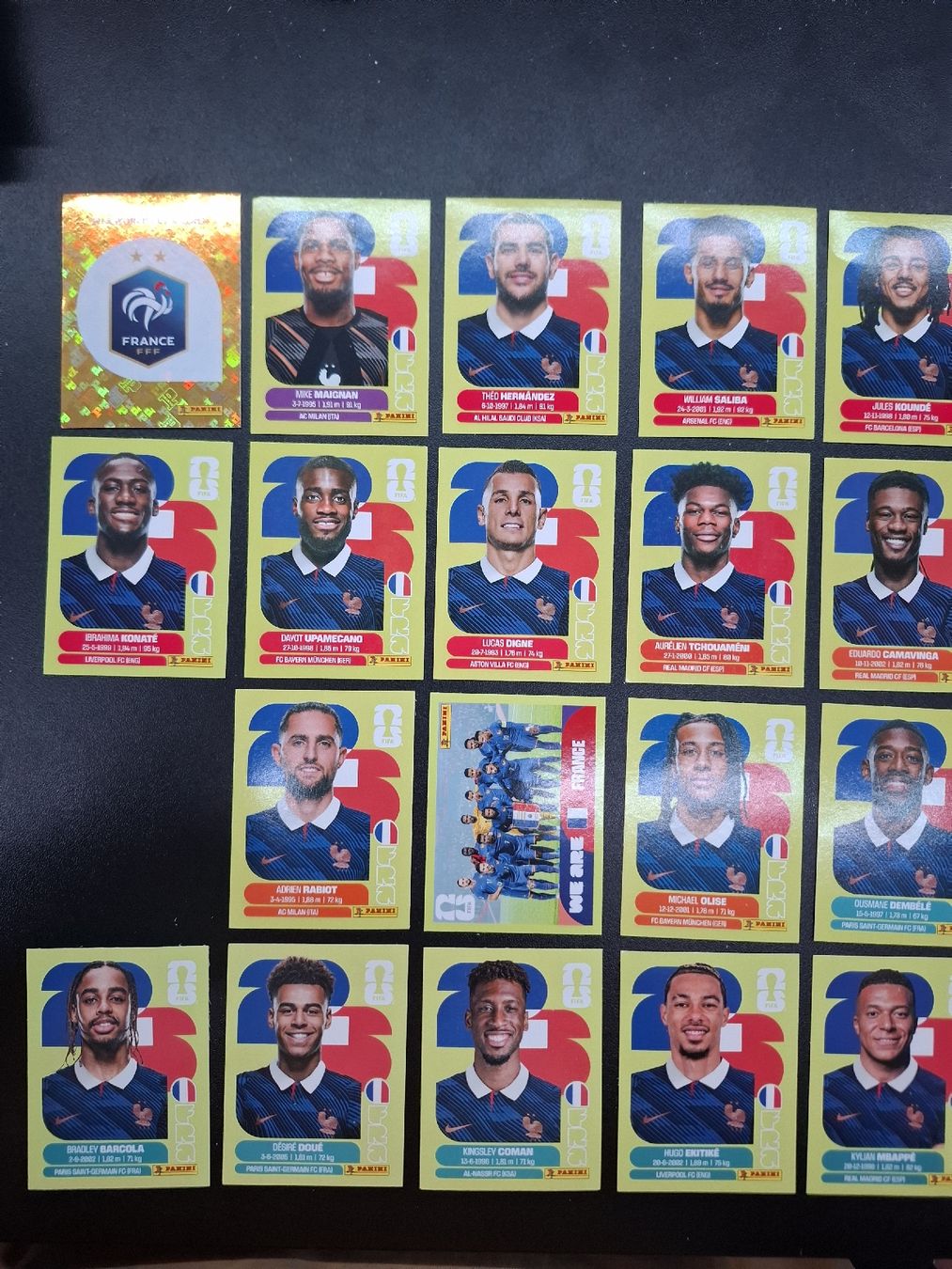 Panini Carte collezionabili: Panini 2026 19 Sticker Frankreich – Nuovo (secondo la descrizione) da Lieli venduto da Andrin.1901