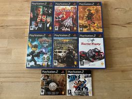8 originale PS2 Promo Demo Spiele Sammlung Bundle Konvolut