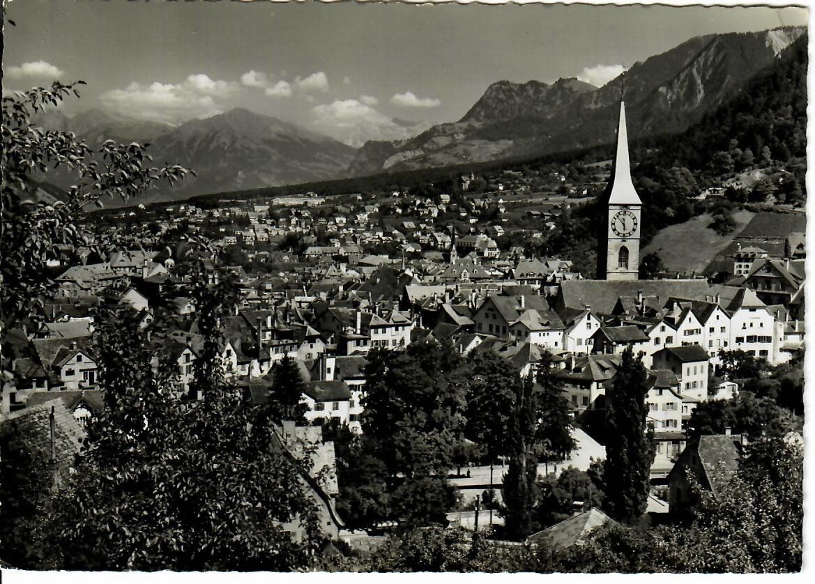 Ansichtskarten: Chur – Gebraucht aus Hochdorf von Ziegel-16