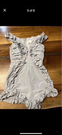 Gray overall XS