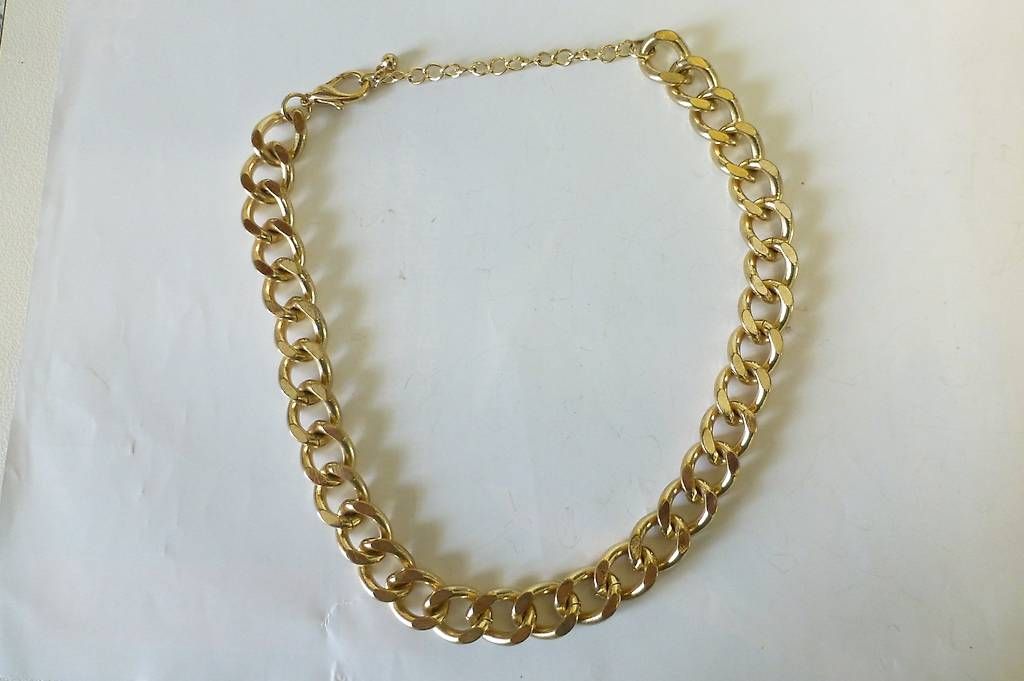 Catenine: Collier Chunky Halskette golden – Usato da Reinach BL venduto da Spider63 1