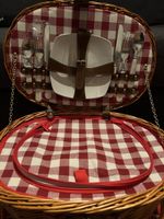 Picknickkorb für 2 Personen - Vintage Look! NEU