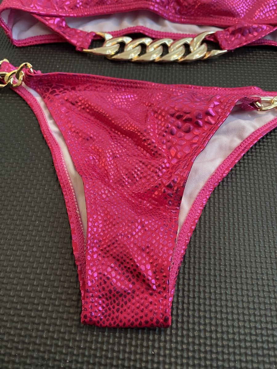 Costumi da bagno & Bikini: Wunderschönes Pinkes Bikini Neu Gr M – Nuovo (secondo la descrizione) da Bassersdorf venduto da Sandy456 2