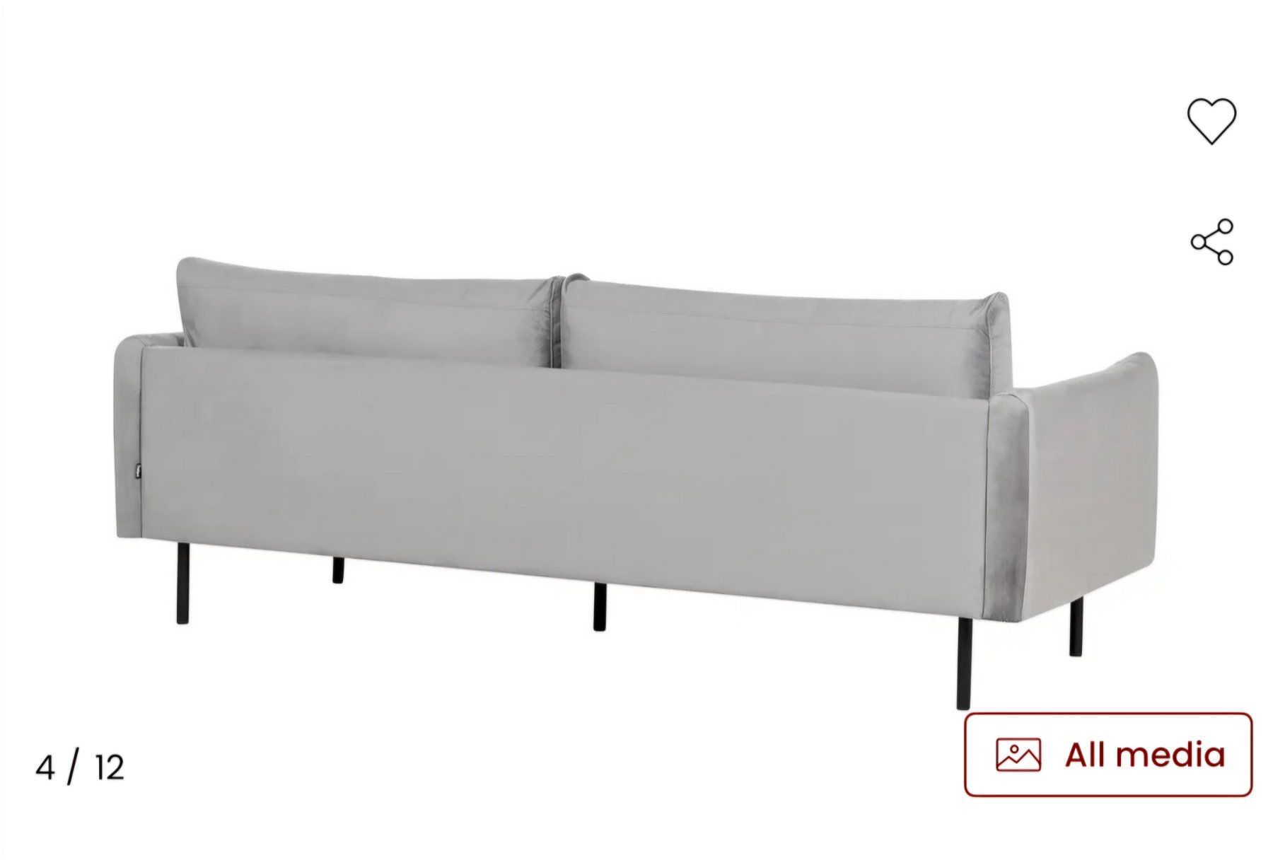 Divani: Sofa und Sessel mit Samt Stoff von Beliani – Usato da Aarau venduto da sku_5f5z 2