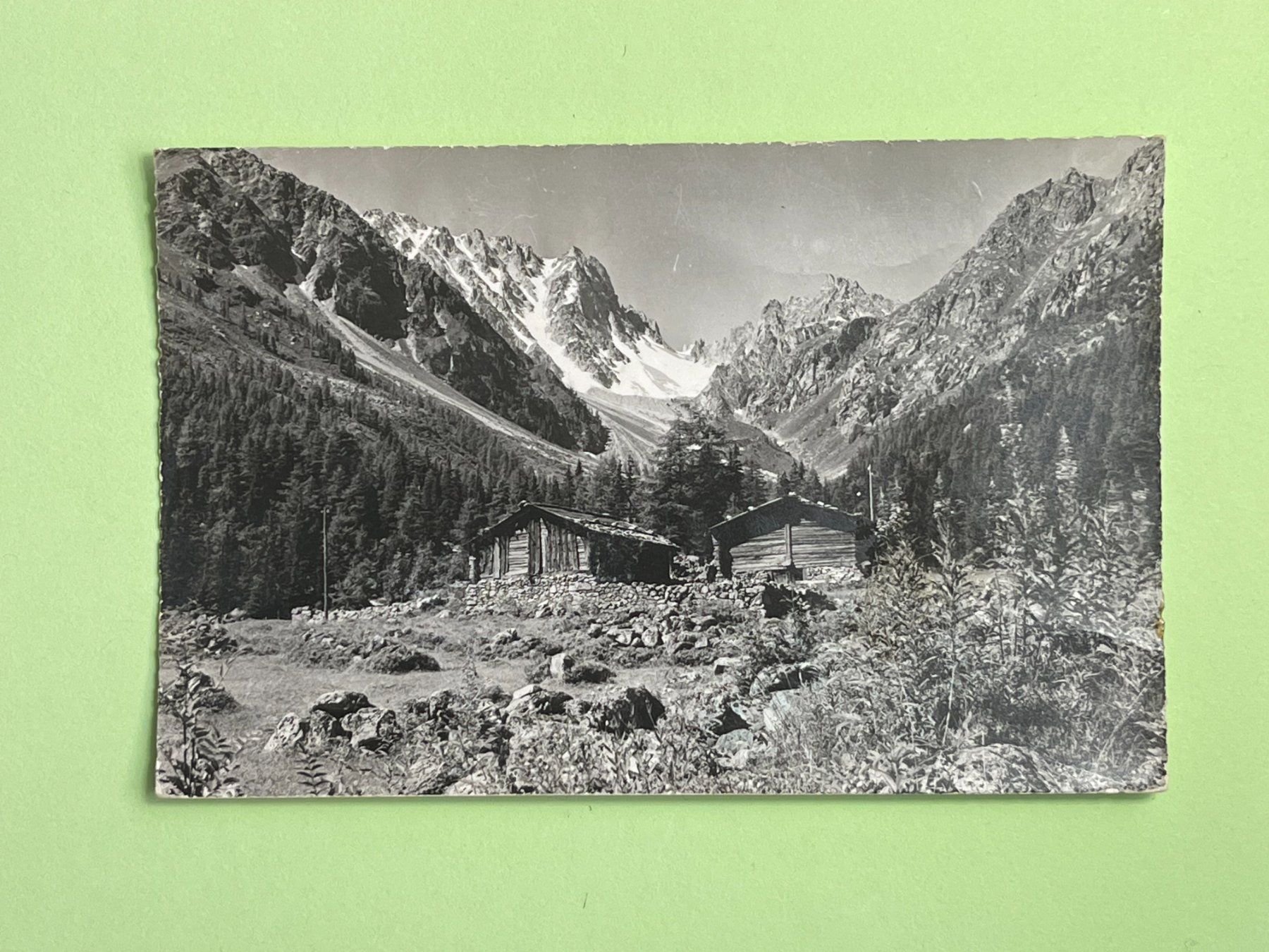 Cartoline postali: Champex, le Val d'Arpette et col des Ecandier – Usato da Steg VS venduto da danwer74