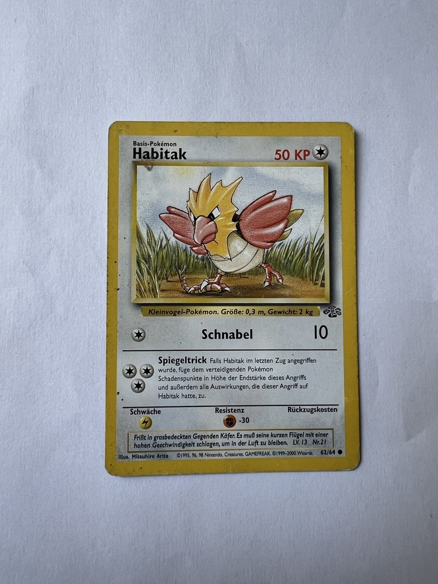Pokémon Cartes à collectionner: Pokemonkarte Habitak Jungle – D'occasion à Willisau par Neiro77