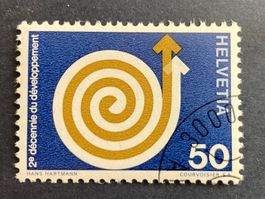 1971 Symbol für Zusammenarbeit 50 C. ET (ZNr 494)