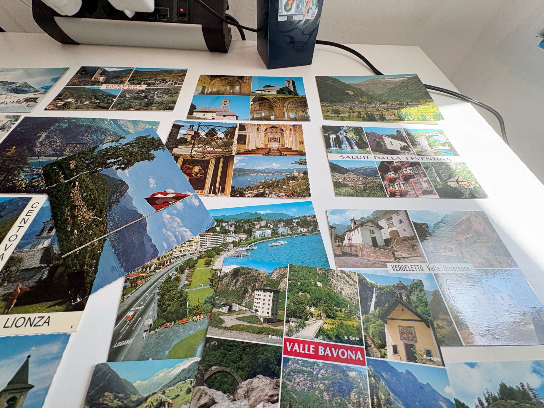 Ansichtskarten: TICINO POSTCARD LOT – Gebraucht aus Riva san vitale von abd_p86k 3