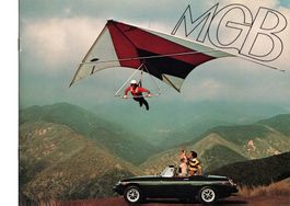MG B Roadster 1976 - Original-Prospekt Top Zustand!
