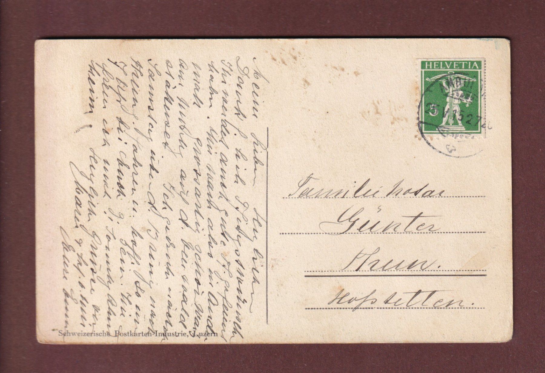 Cartes postales: MELCHTAL - Panorama - 1915 – D'occasion à Pully par nicecards-shop 1