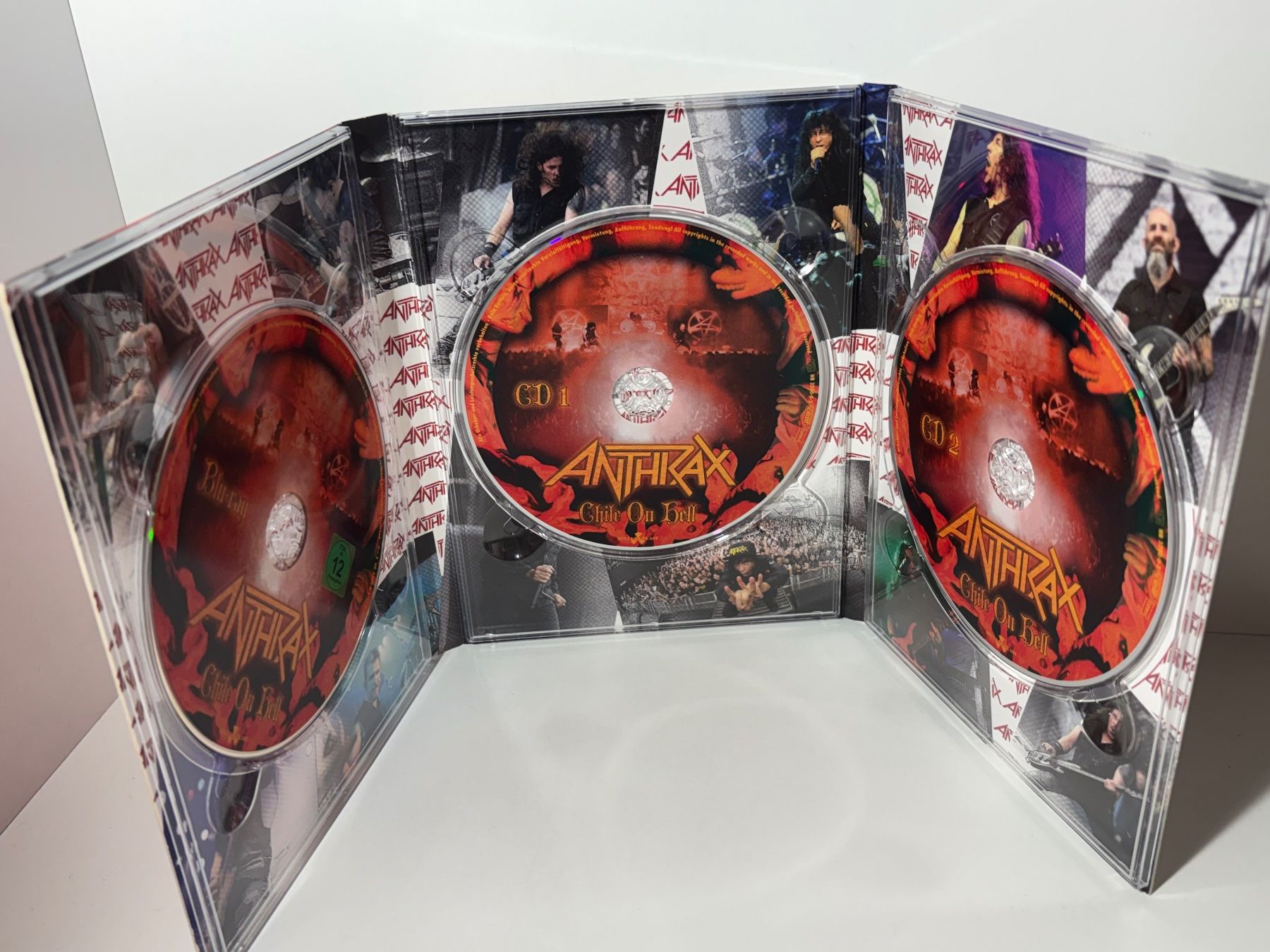 Alle DVDs: Anthrax Chile on Hell Blu Ray – Gebraucht aus Wilderswil von Sstriker 7