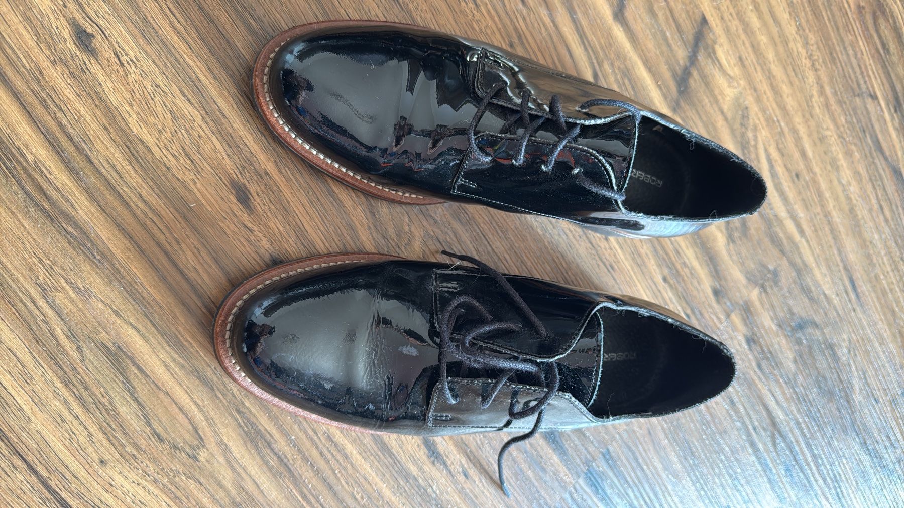 Roberto Santi Scarpe da donna: Schicke Lackschuhe Schwarz – Usato da Meinisberg venduto da caraetter