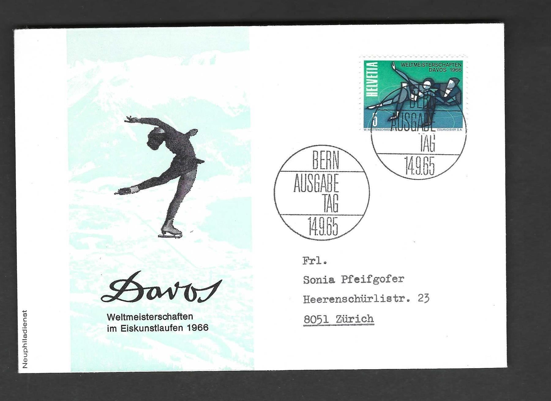 Alle Briefmarken: CH FDC Satz 1965 – Gebraucht aus Koblenz von Markenhimmel