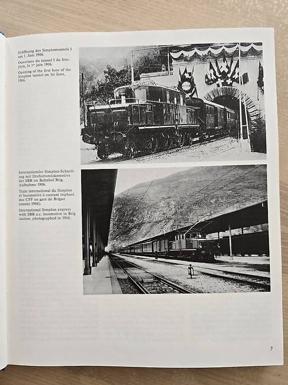 Livres: Simplon Lötschberg – D'occasion à Lignières par grisoux41 1