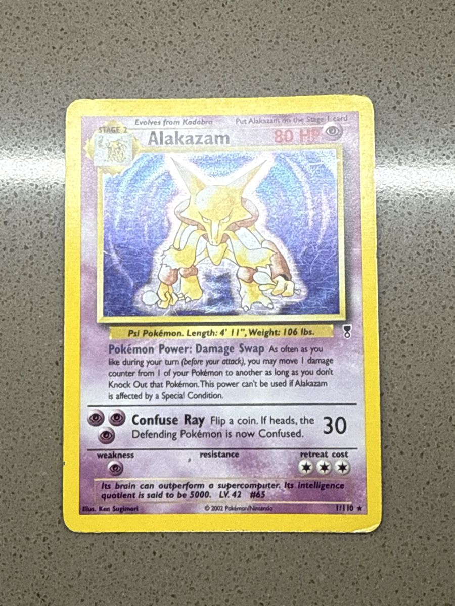 Pokémon Carte collezionabili: Alakazam – Usato da Bioggio venduto da Iannu