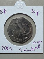 GB - 50 pence - 2004 - 4min mile 