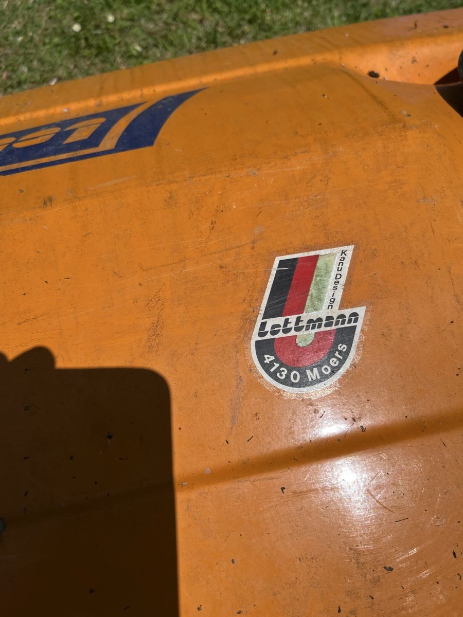Barche: Lettmann Kayak Orange Single Seat used condition – Usato da Erlenbach ZH venduto da waage77 1